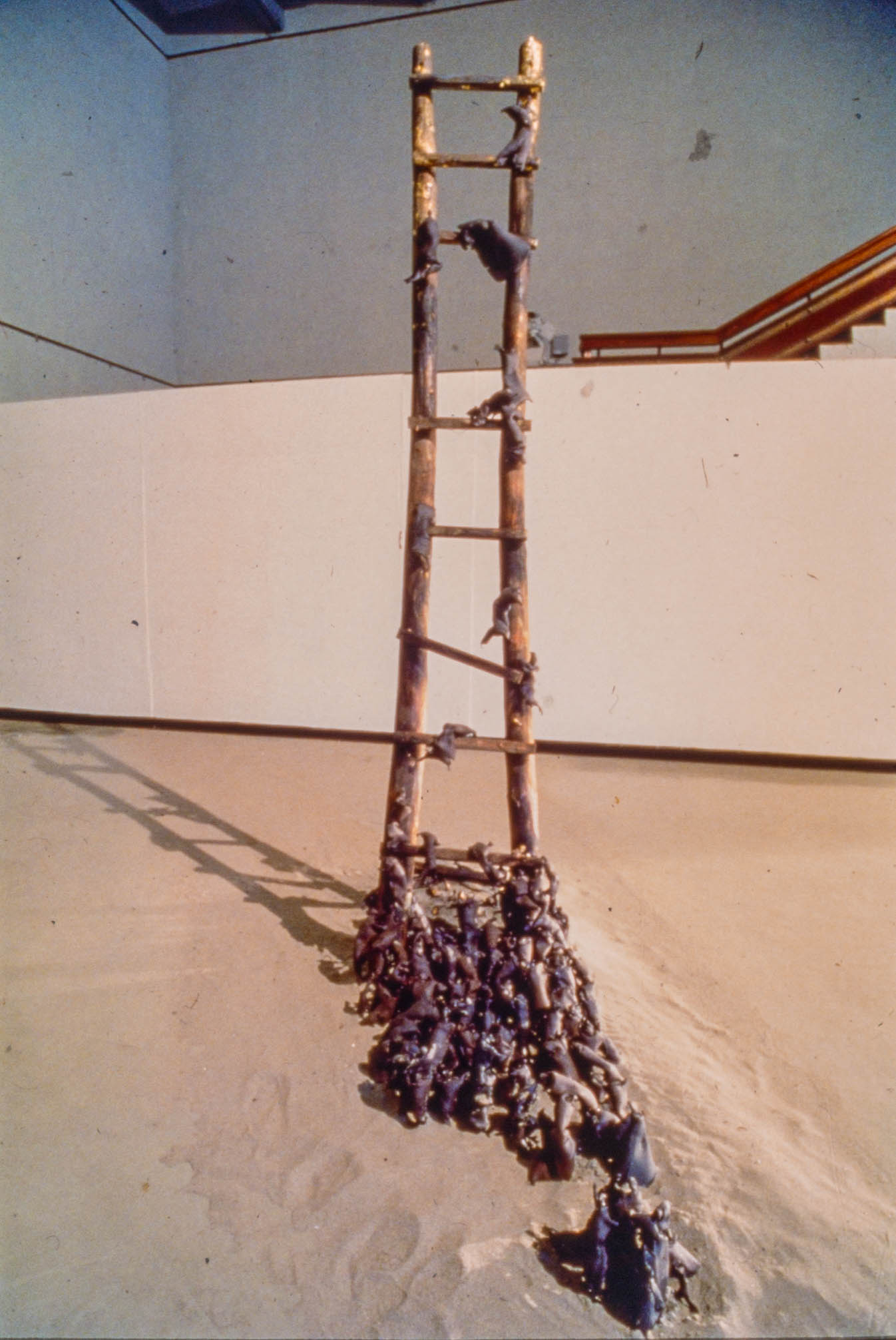 1991-1992_蕭麗虹 Margaret Shiu Tan_作品_老梯子 The Ladder_MST-TL-02
